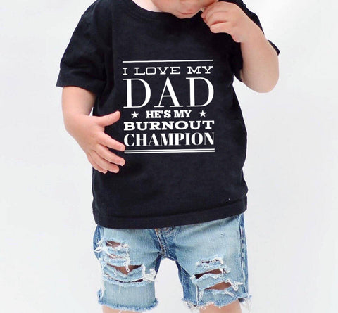 I LOVE MY DAD.. KIDS T-SHIRT