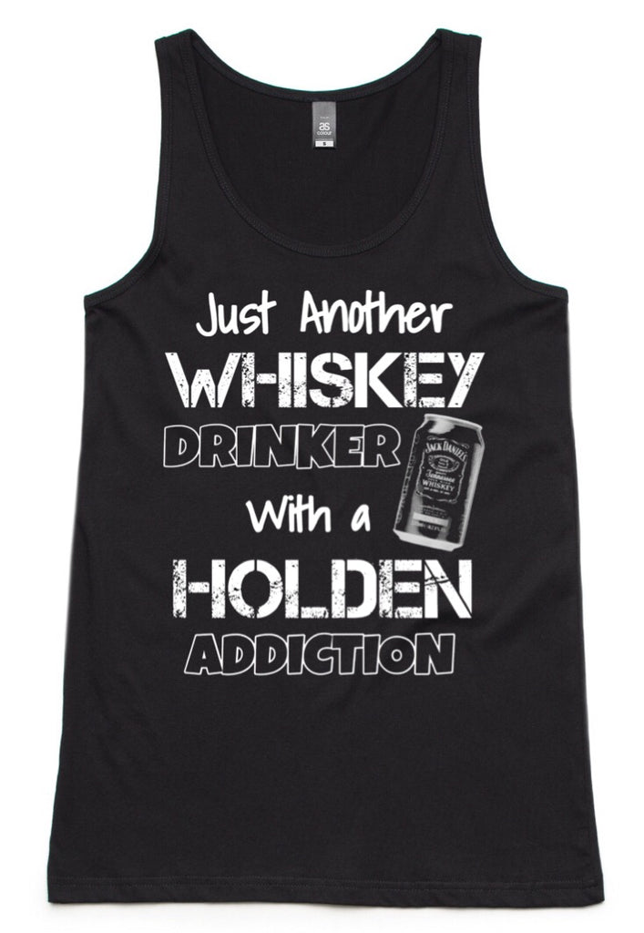 HOLDEN WHISKEY.. LADIES SINGLET