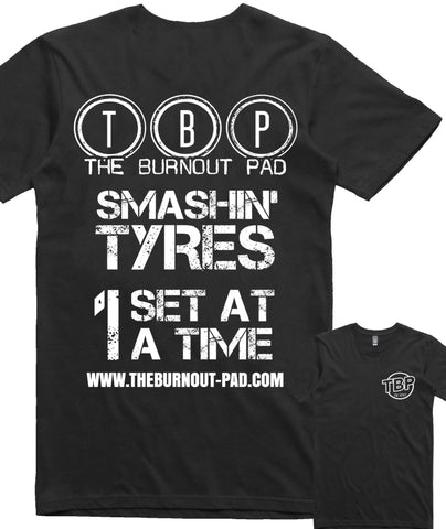 TBP.. SMASHIN’ TYRES.. T-SHIRT