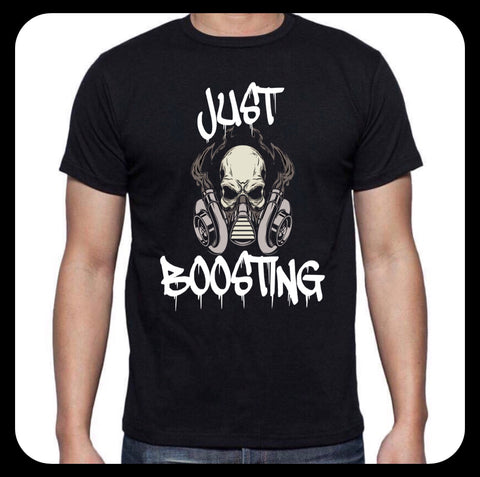 JUST BOOSTING.. MENS T-SHIRT